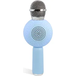 OTL Kinder LED Karaoke Mikrofon mit Micro-SD Karten Slot und lustigem Stimmenverzerrer, lange Laufze