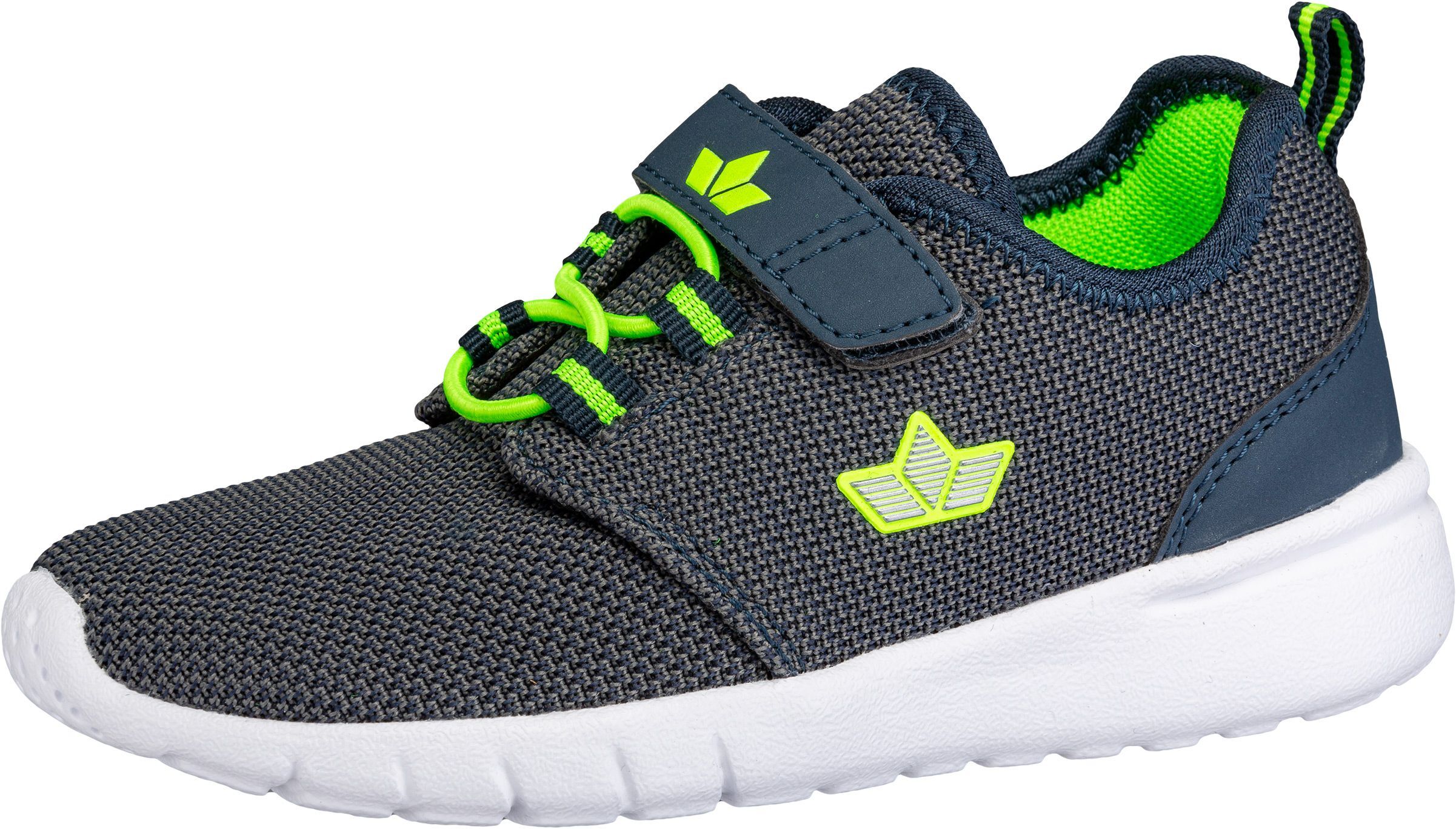 Sneaker LICO "Freizeitschuh Pancho VS", Jungen, Gr. 23, blau, Synthetik, Schuhe Sneaker blau 23