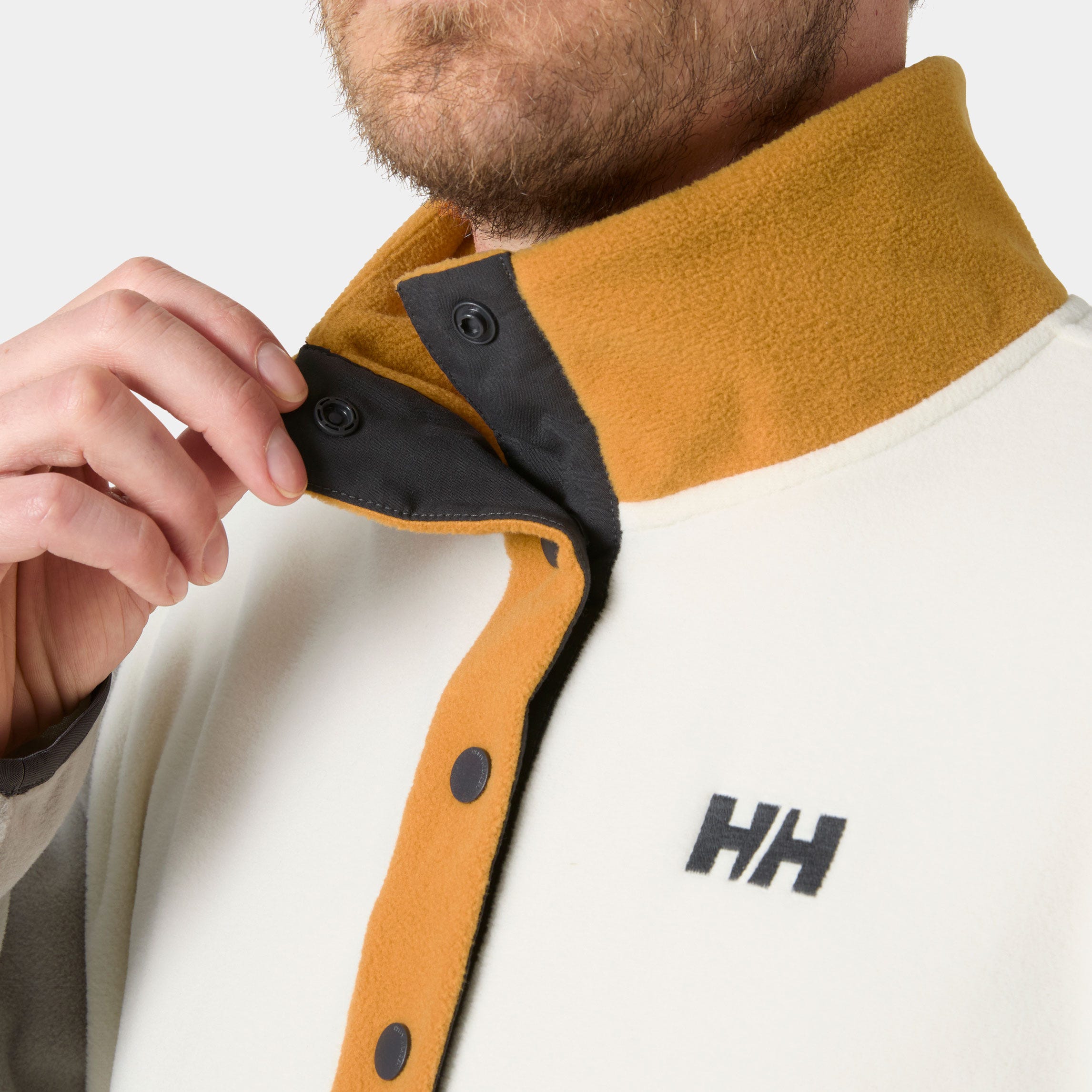 Helly Hansen Men's Daybreaker Snap Pullover - Yellow/Green - S