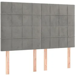vidaXL, Boxspringbett, Inlenar (Block mit Quadraten) (140 x 190 cm)