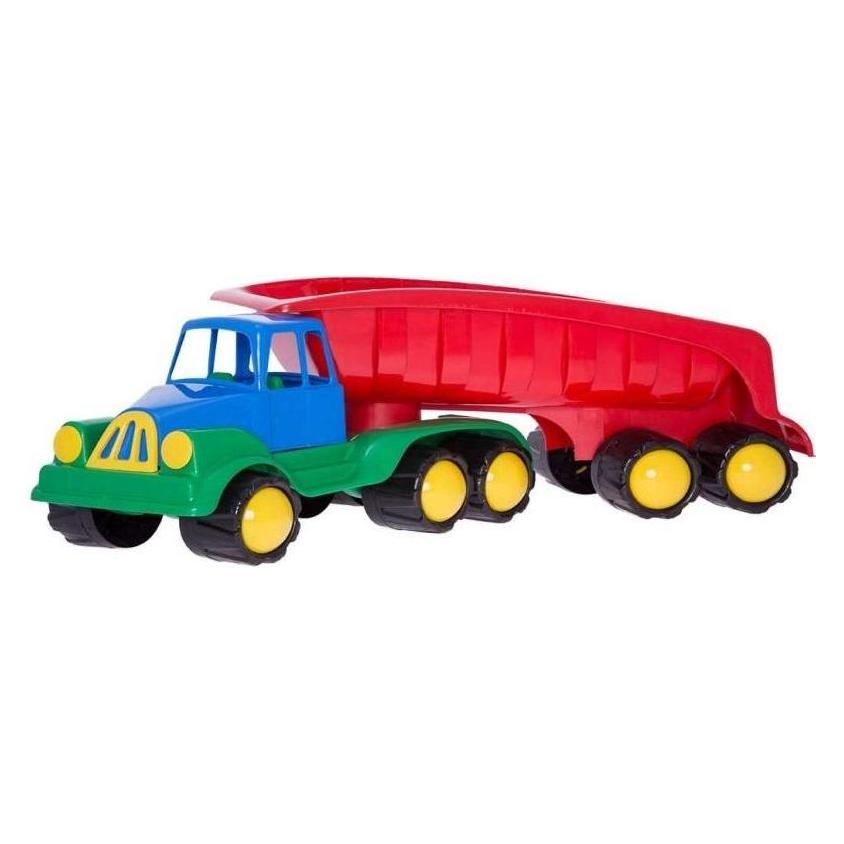 Hemar Grosser LKW mit Sattelauflieger 45 cm Gelb (LT15096)