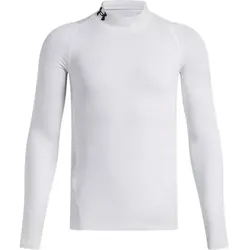 UNDER ARMOUR Kinder Hemd UA CG ARMOUR MOCK LS, Größe XL in Weiß Weiß
