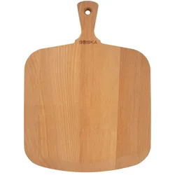 Boska Pizzaschaufel Amigo/Für warme und kalte Pizza/Kurzer Griff/Buchenholz/Servierbrett / 30 cm breit