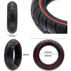 Ultraleichtes Vollrad 9,5x2,5 rot für NIU [Ewheel]