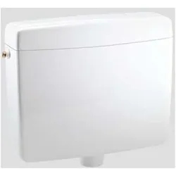Sanit, Spülkasten, Spülkasten nova mit Eckventil G 1/2, weiss, tiefhängend