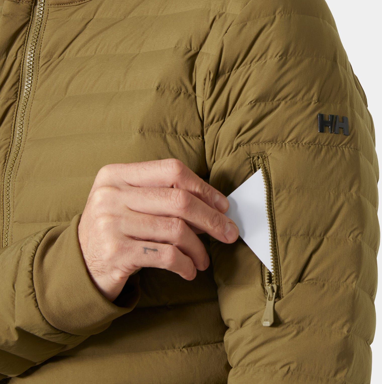 Helly Hansen Men's Alpha Light Down Jacket - Brown - M