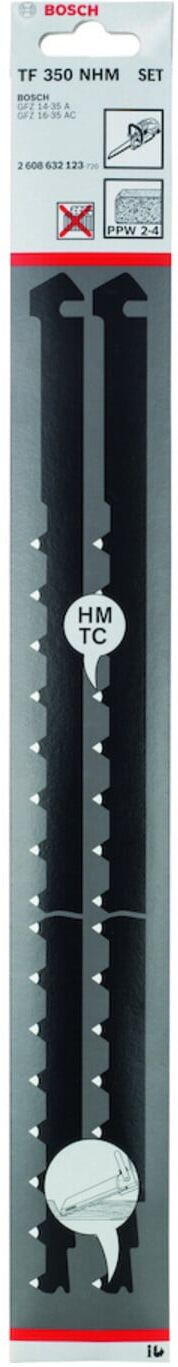 Bosch Hartmetall-Sägeblattsatz TF 350 NHM, Diverse Materialien (Hartmetall) (2608632123)