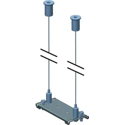 Ridi-Leuchten Seilpendel ZSP-E LF-T16-S