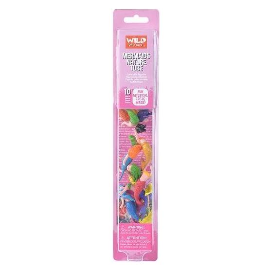 Wild Republic Nature Tube Collectible Figurine - Mermaids (20857)