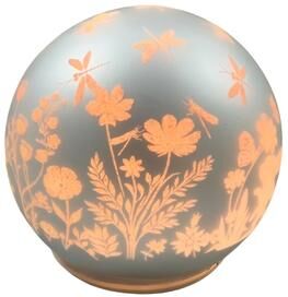 IH Casa Decor "Led Glass Globe Decor Dragonfly 4.75"""