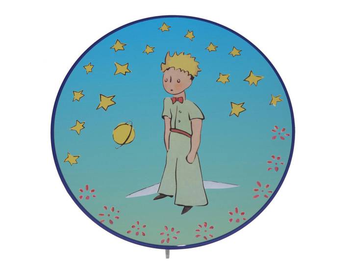 Niermann Kinderwandleuchte Niermann Prinz, Mehrfarbig, Kunststoff, 25x8x25 cm, Schnurschalter, Lampen & Leuchten, Innenbeleuchtung, Kinderzimmerlampen, Kinderwandleuchten