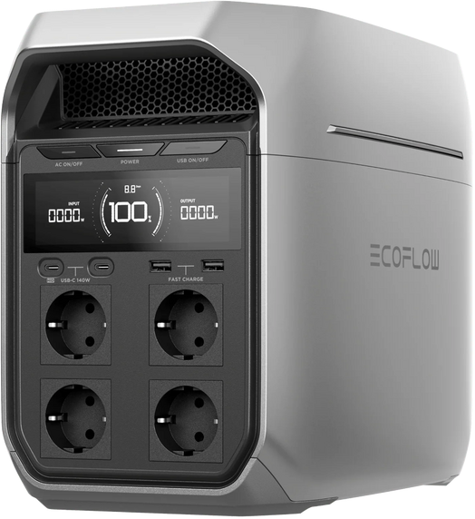 EcoFlow Delta 3 Plus - Batterie PowerStation Portable - 1800W - 1024 Wh/51.2V