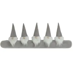 como Zugluftstopper  Weihnachten , grau , Polyester , Maße (cm): B: 90
