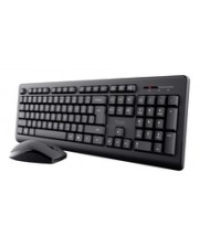 Trust Primo Funk Tastatur Maus-Set Deutsch QWERTZ Schwarz (25432)
