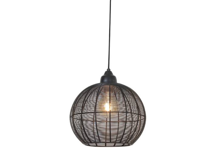 Suspension noir métal ø32cm