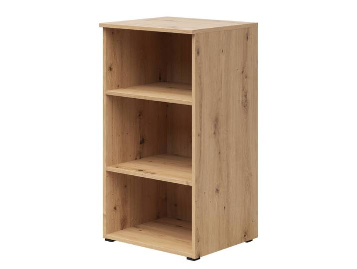 Regal Hick Spanplatte, foliert Braun/Eiche Artisan Dekor 45 x 83cm