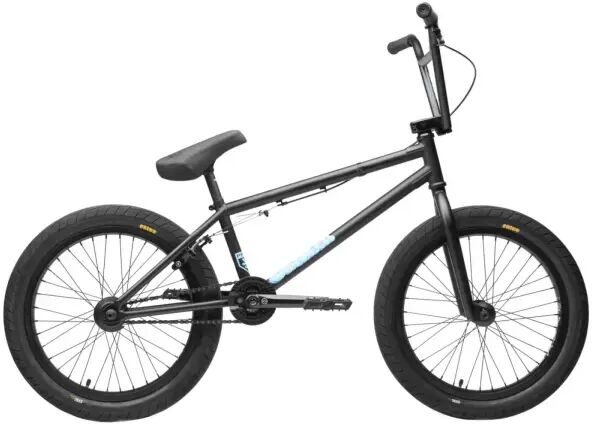 Stranger Piston 20" BMX Freestyle Bike (20.8" - Matt Black Lsd)