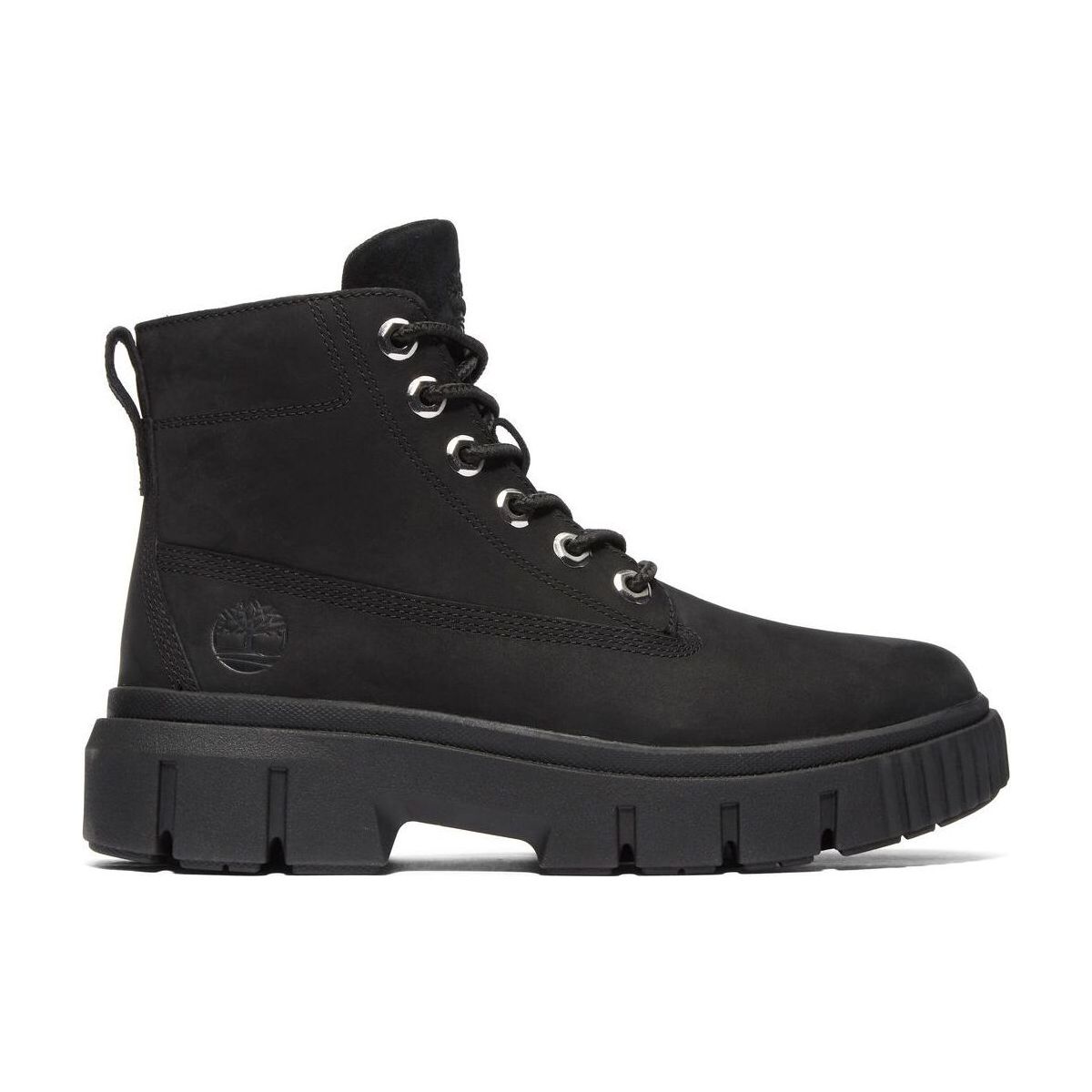Timberland Womens Mid Lace UP Boot black 8.5 Wide Fit TB0A5RNG0011-8.5-Wide Fit