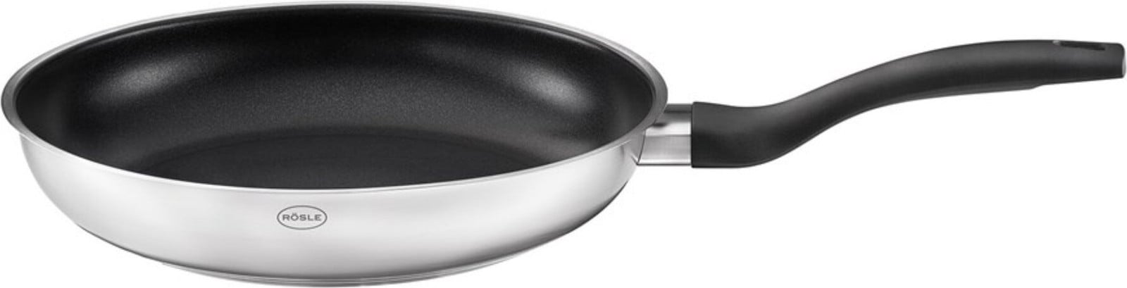 Rösle Basic Line Braadpan van ProPlex roestvrij staal, Ø 24 cm
