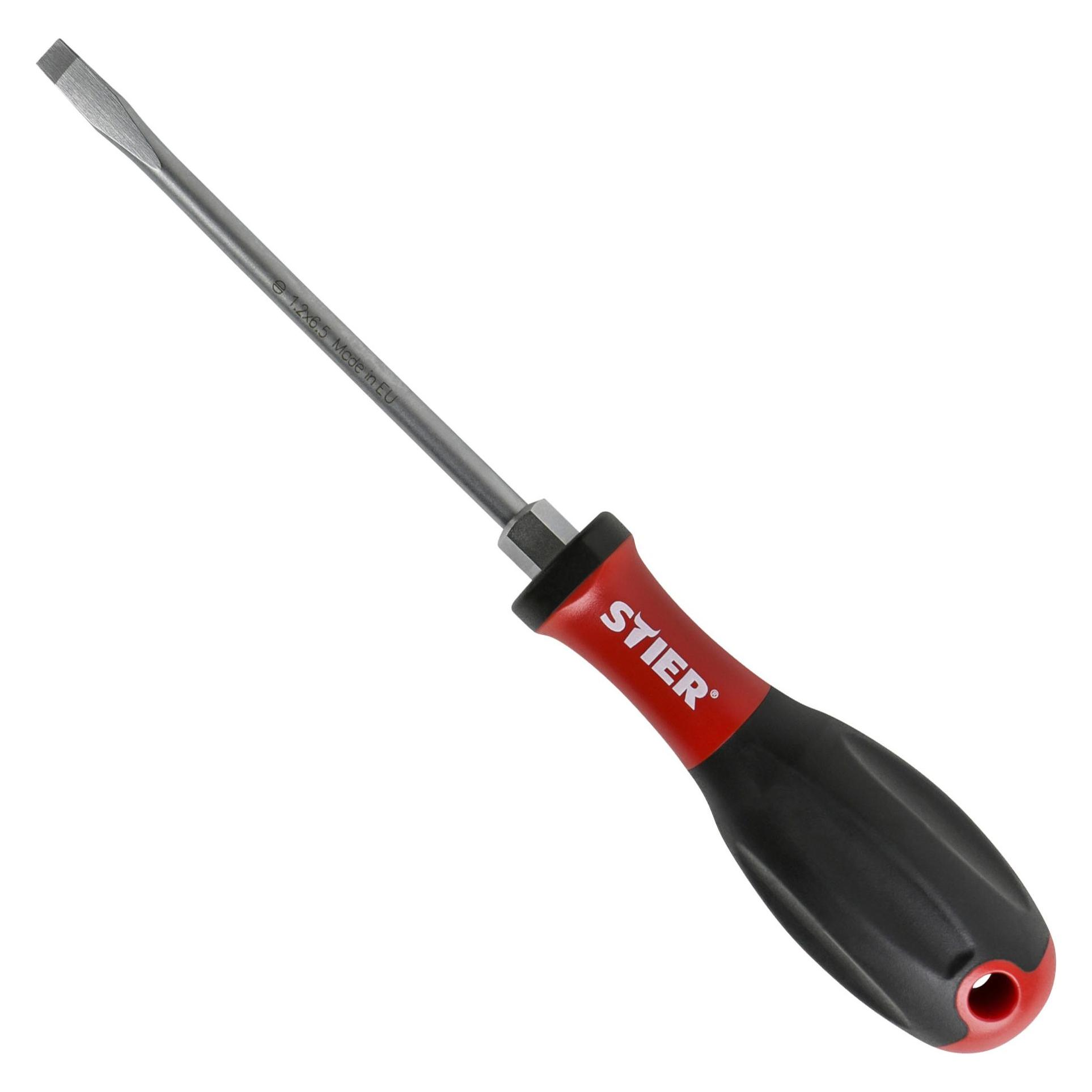 Stier Schlitz-Schraubendreher, mit 3K-Kraft-Griff, 6,5 x 1,2 mm (Schlitz) (74494196)