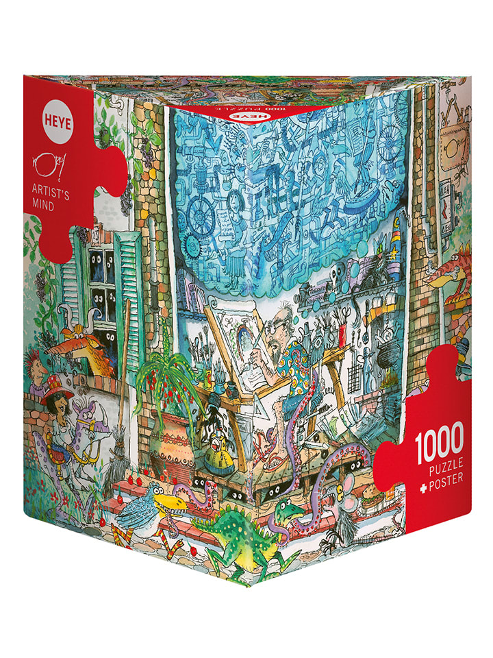 HEYE 1.000tlg. Puzzle "Artist´s Mind" - ab 12 Jahren - onesize