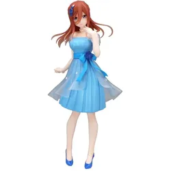 Furyu The Quintessential Quintuplets Trio-Try-iT PVC Statue Nakano Miku Pastel Dress Ver. 21 cm