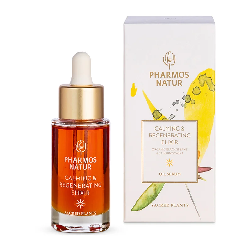 PHARMOS NATUR Oil Serum, Calming & Regenerating Elixir, 30ml 1-010012