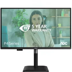 AOC Q27P4U Computerbildschirm 68,6 cm (27") 2560 x 1440 Pixel Wide Quad HD Schwarz