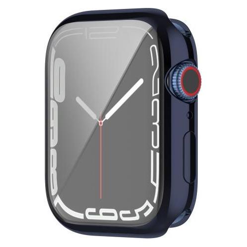 Cover-Discount Apple Watch 45mm - Gummi Schutz Case dunkelblau (680700514H)