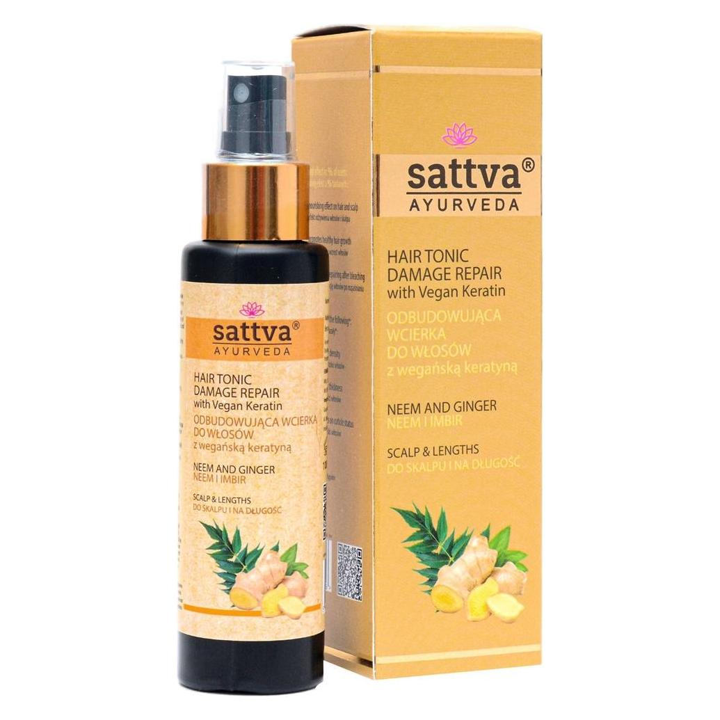 Sattva Ayurveda SATTVA Hair Tonic wcierka do włosów Neem & Ginger 100ml (100 ml) (40162846)