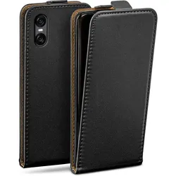 moex Flip Case Sony Xperia 10 VI Klapphülle Leder Optik