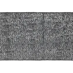 Pailletten-Tischläufer, schwarz, 0,3 x 5 m