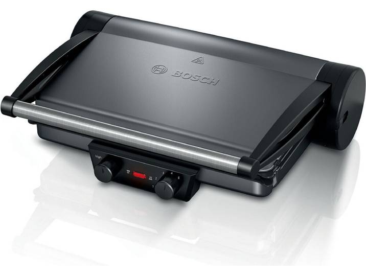 Bosch TCG4215 Kontaktgrill Tischgrill silber 2.000W