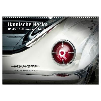 Ikonische Hecks (Wandkalender 2027 DIN A3 quer), CALVENDO Monatskalender