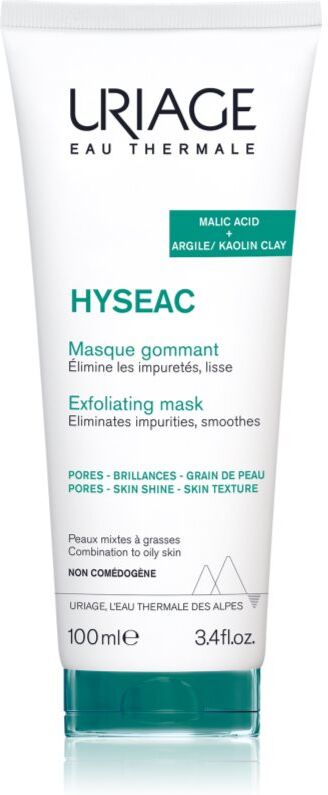 Uriage Hyseac Exfoliating Mask Peeling Maske für fettige und Mischhaut 100 ml