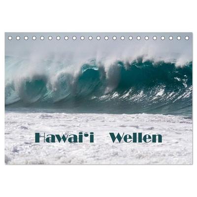 Hawai'i Wellen (Tischkalender 2027 DIN A5 quer), CALVENDO Monatskalender
