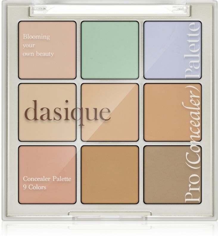 Dasique Pro Concealer Palette concealer palette for skin with imperfections shade 01 Cover 8 g