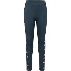 hummel, Mädchen, Tights, Hmljr Aop Gym Tights (104), Blau