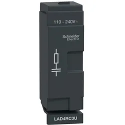 Schneider Electric LAD4RC3U Beschaltungsmodul, RC-Glied, 110/240V AC, für D40A/D65A