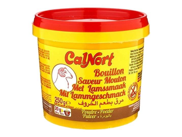 Calnort Bouillon Lam 250 g (middel)