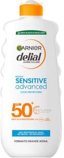 Garnier Delial Sensitive Advanced Leite SPF50+ 400 ml