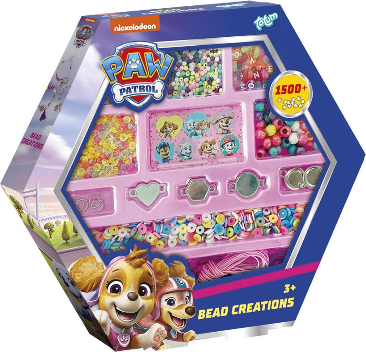 Totum Creatieve knutselset met kralen Paw Patrol thema