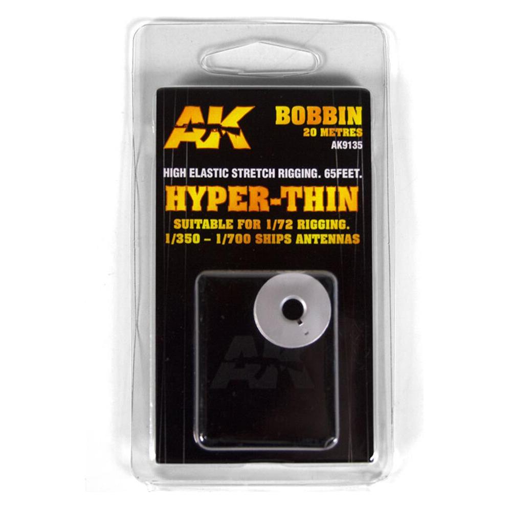 AK Interactive Elastic Rigging Bobbinhyper-Thin (AK9135)