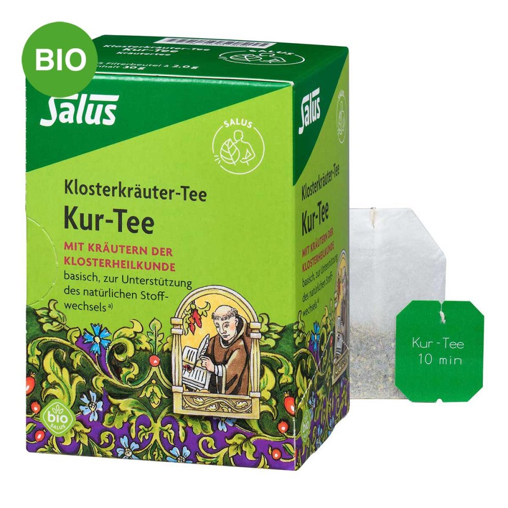 SALUS Pharma GmbH Kur Tee Klosterkräuter Bio Beutel salus 05487509