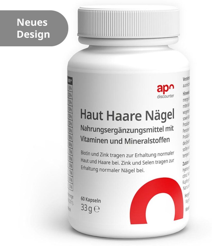 Haut Haare Nägel Kapseln von apodiscounter