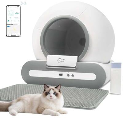Uplift Picks DOEL Self Cleaning Cat Litter Box With App Control 65L Automatic Smart Litter Box DOEL Self Cleaning Cat Litter Box With App Control 65L Automatic Smart Litter Box