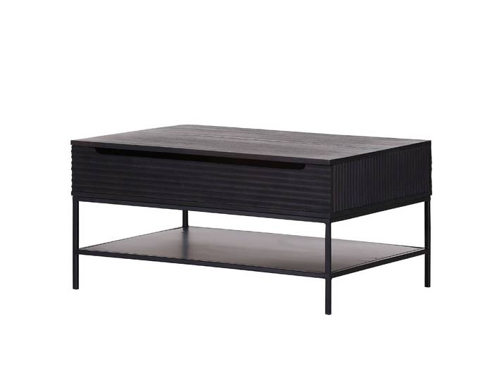 Table basse Soyons II 90 x 45 x 65cm Noir