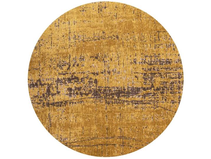 Teppich Griff gold Anderes Muster 240 x 240 cm - Material: Polyester - Teppich