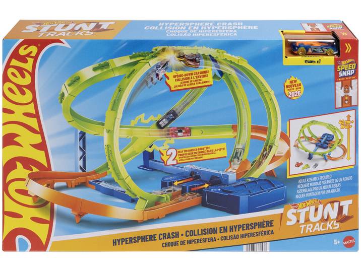Hot Wheels Stunt Tracks Turbo-Loop-Crash