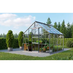 Vitavia Gewächshaus "Meridian 1 6700",aluminium,6,7 m2